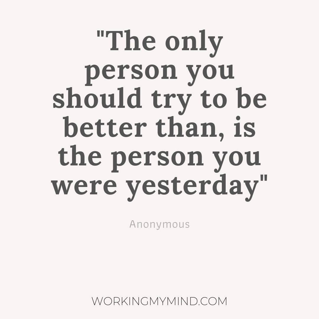 You are currently viewing Comparing yourself to other people